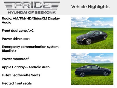 2026 Hyundai ELANTRA Limited