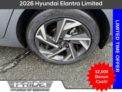 2026 Hyundai ELANTRA Limited