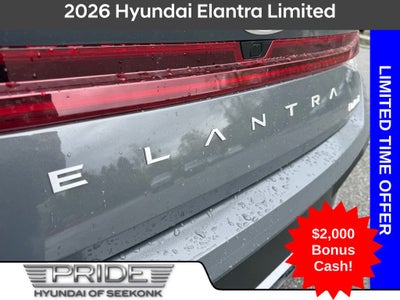 2026 Hyundai ELANTRA Limited