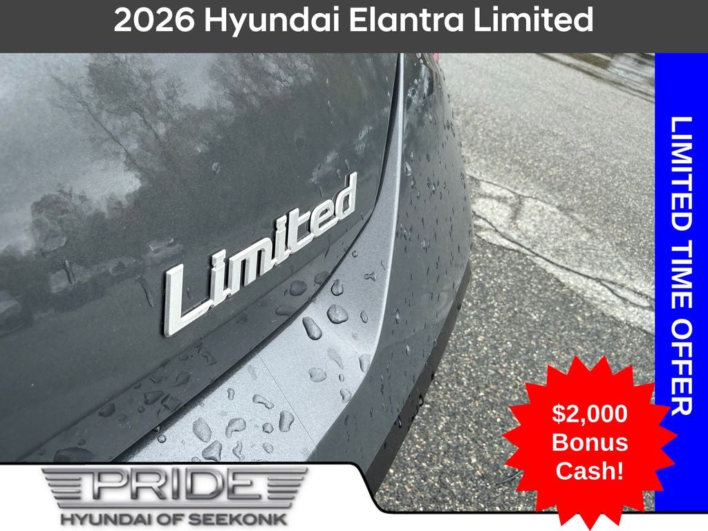 2026 Hyundai ELANTRA Limited