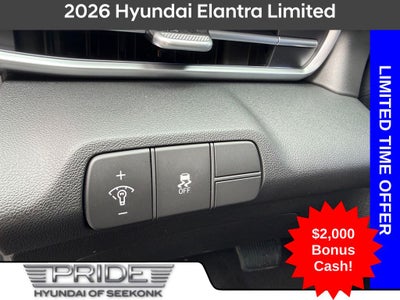 2026 Hyundai ELANTRA Limited