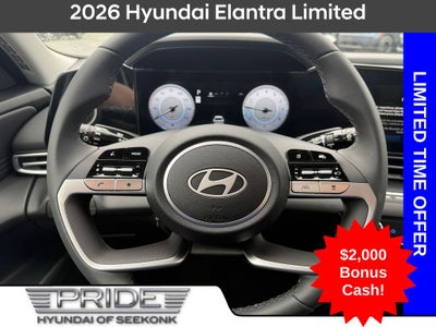 2026 Hyundai ELANTRA Limited