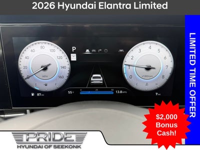 2026 Hyundai ELANTRA Limited