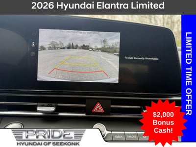 2026 Hyundai ELANTRA Limited