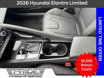 2026 Hyundai ELANTRA Limited