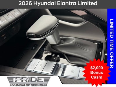 2026 Hyundai ELANTRA Limited