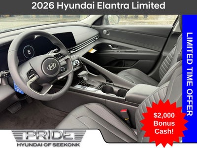 2026 Hyundai ELANTRA Limited