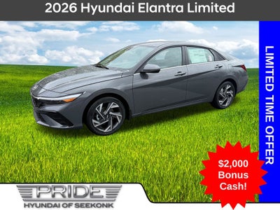2026 Hyundai ELANTRA Limited
