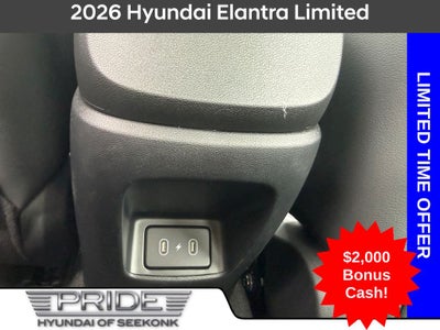 2026 Hyundai ELANTRA Limited