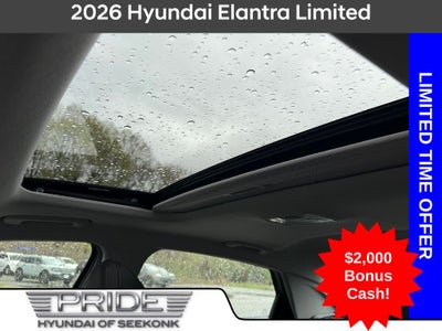 2026 Hyundai ELANTRA Limited