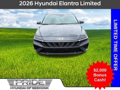 2026 Hyundai ELANTRA Limited