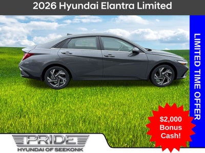 2026 Hyundai ELANTRA Limited