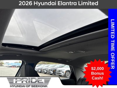 2026 Hyundai ELANTRA Limited
