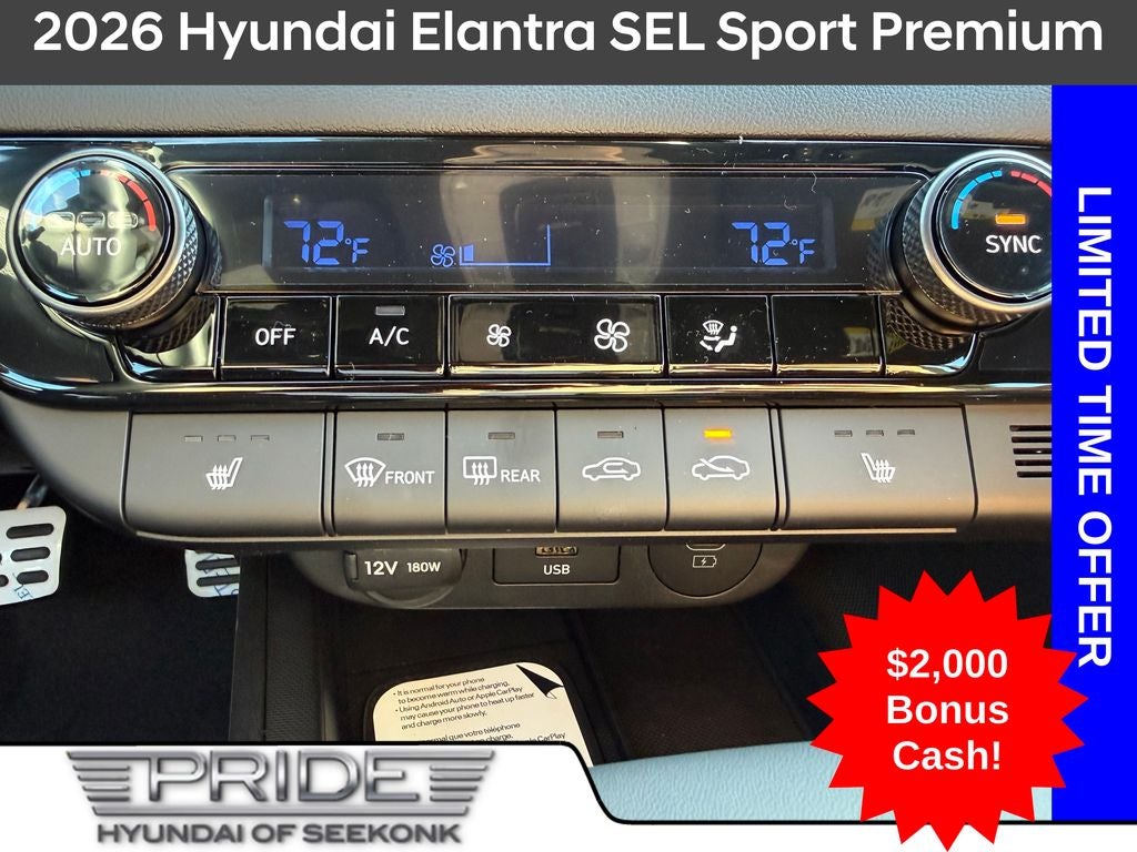2026 Hyundai ELANTRA SEL Sport