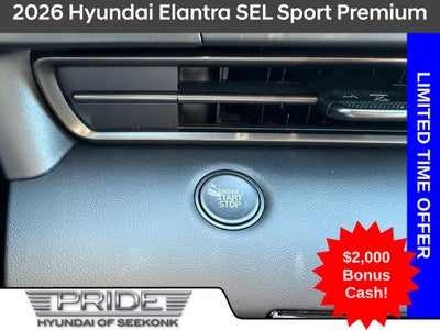 2026 Hyundai ELANTRA SEL Sport