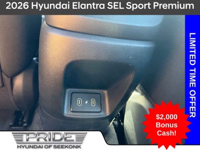 2026 Hyundai ELANTRA SEL Sport