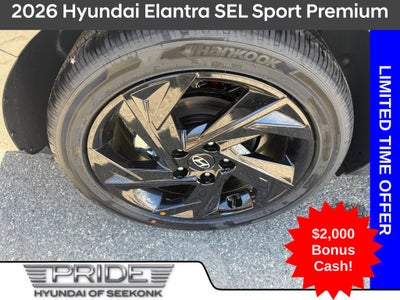 2026 Hyundai ELANTRA SEL Sport