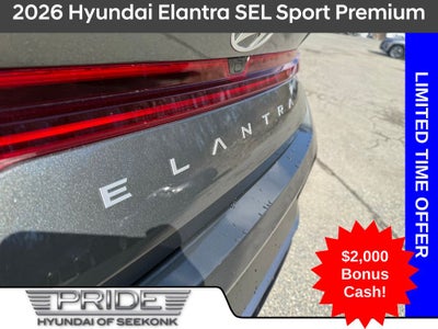2026 Hyundai ELANTRA SEL Sport