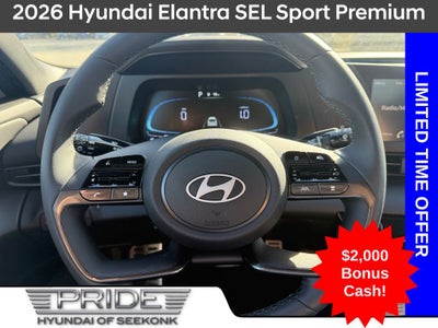2026 Hyundai ELANTRA SEL Sport