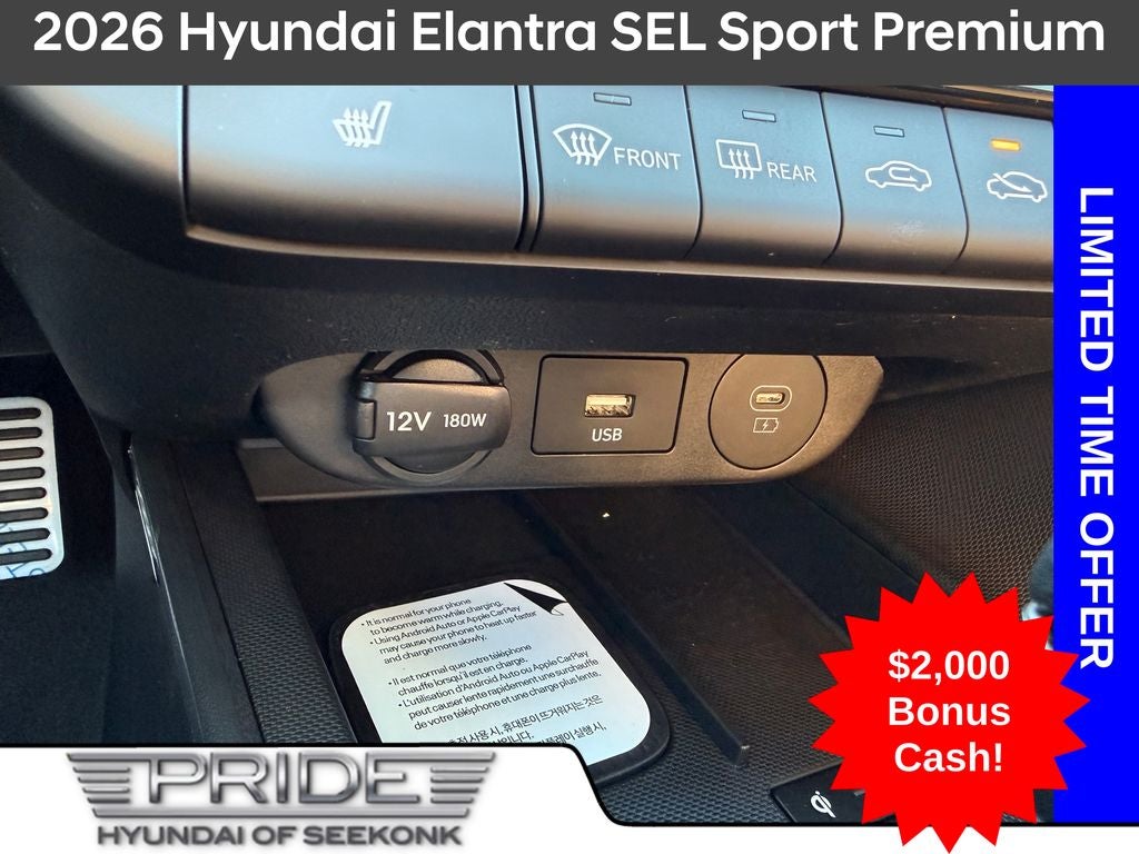 2026 Hyundai ELANTRA SEL Sport