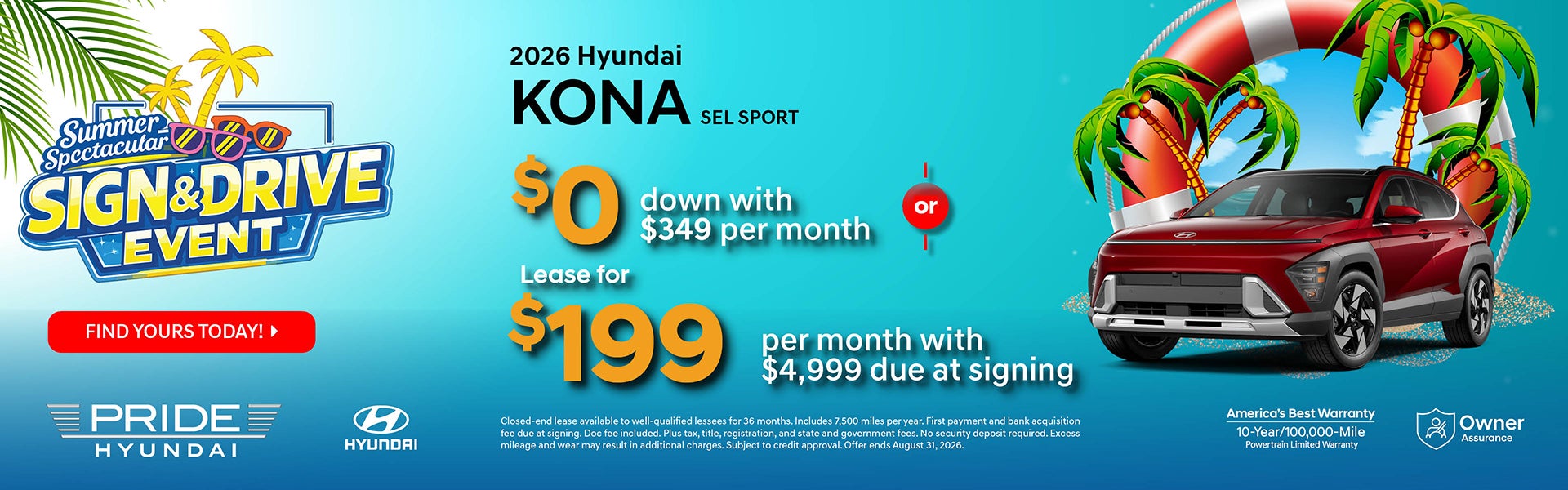 2026 HYUNDAI KONA SEL SPORT AWD
