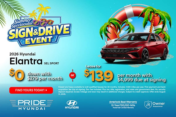 2026 Hyundai Elantra SEL Sport