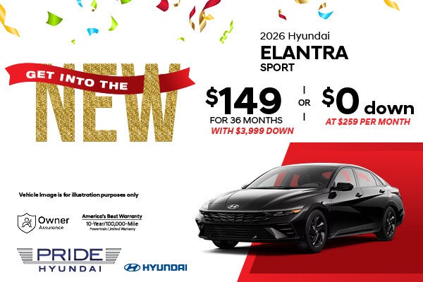 2026 Hyundai Elantra SEL Sport