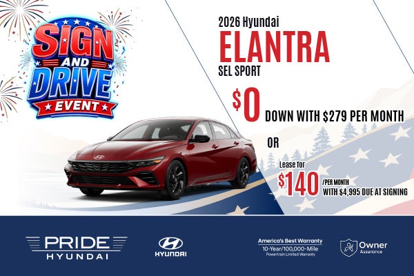 2026 Hyundai Elantra SEL Sport