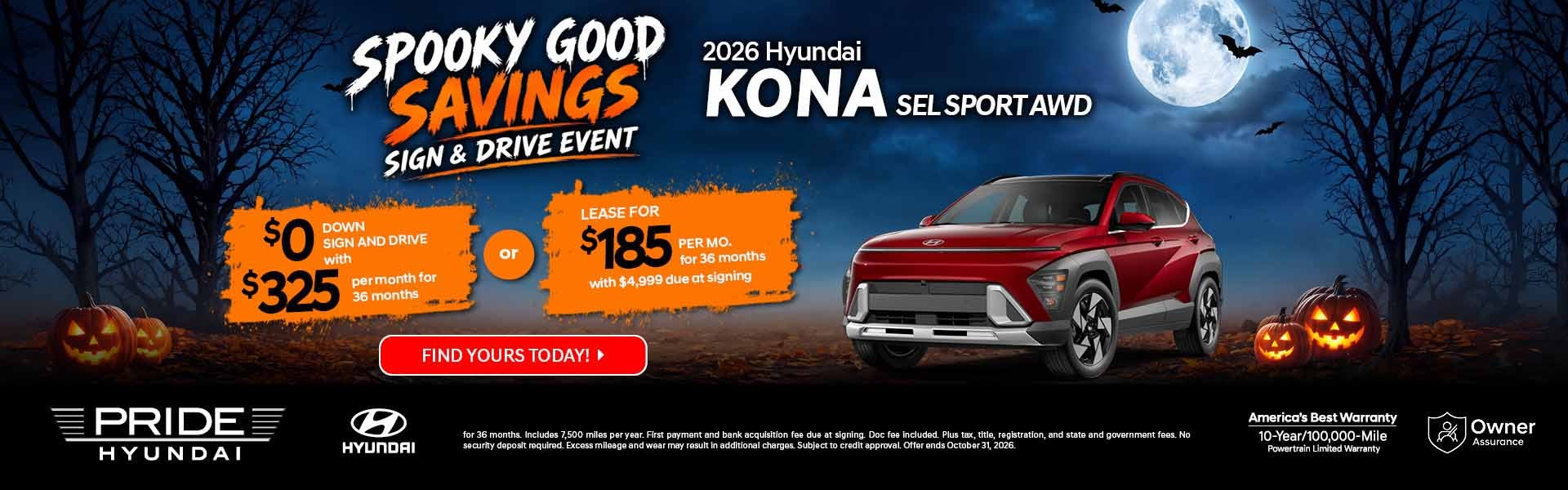 2026 HYUNDAI KONA SEL SPORT AWD