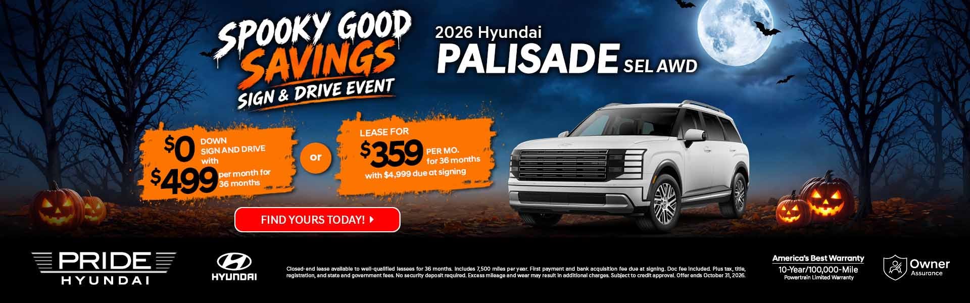 2026 HYUNDAI PALISADE SEL AWD