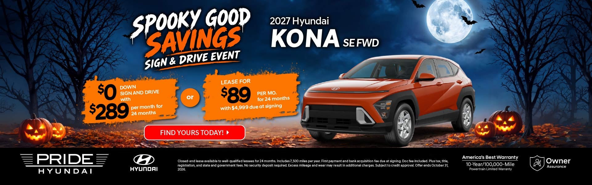 2027 HYUNDAI KONA SE FWD