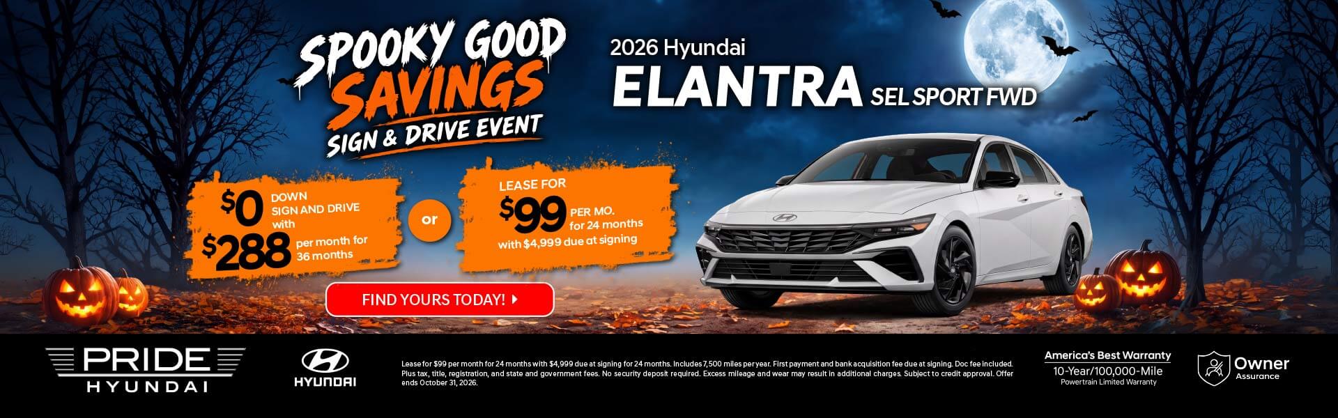 2026 HYUNDAI ELANTRA SEL SPORT FWD